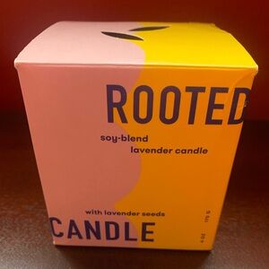 NEW Modern Sprout Rooted Candle, 2 in 1 Lavender Soy Candle with Seeds, 6 oz.